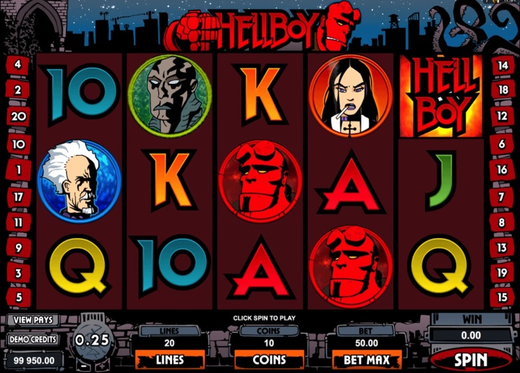 ������� ������� �Hellboy� (�������) �� ������� Eldorado casino