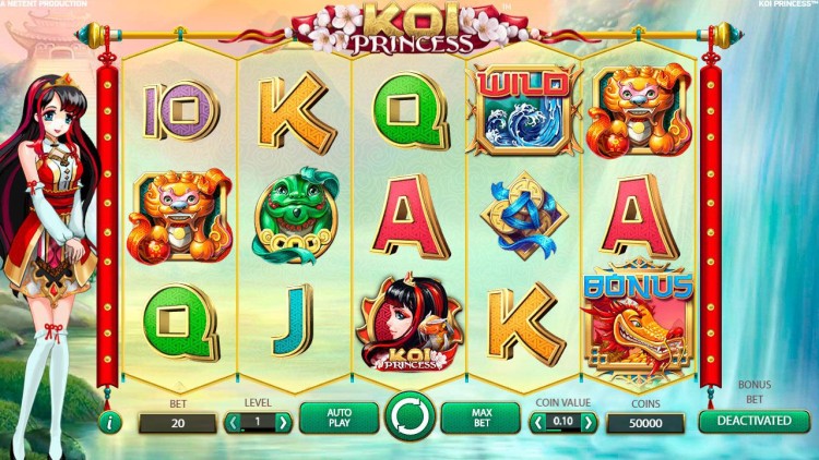 ������� ������� �Koi Princess� � Casino X