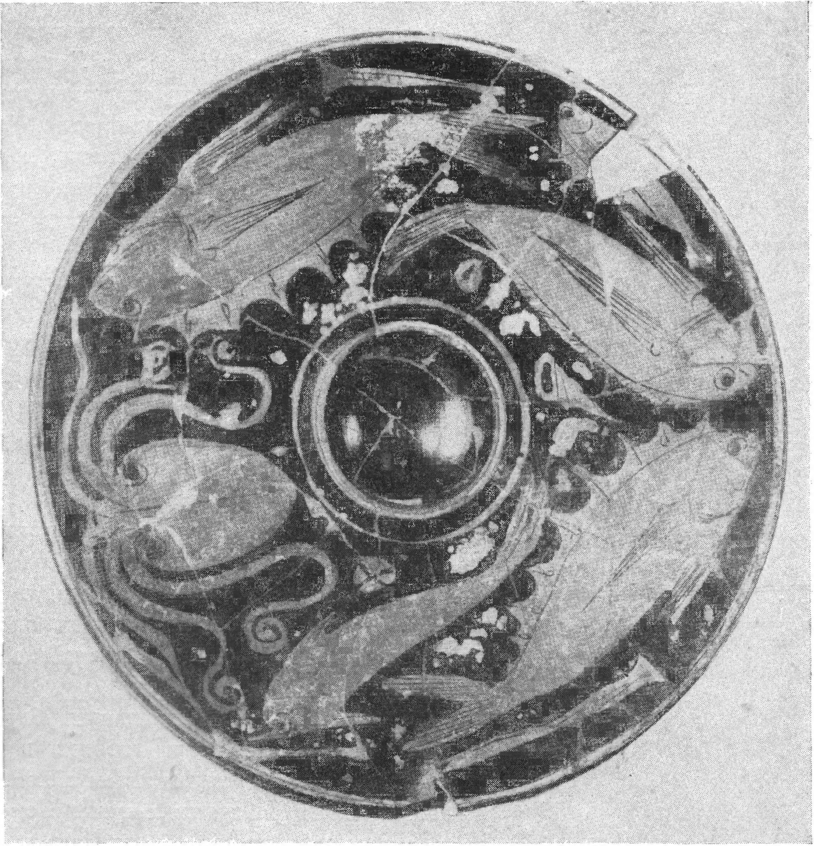 53. Краснофигурное блюдо для рыбы 53. Краснофигурное блюдо для рыбы