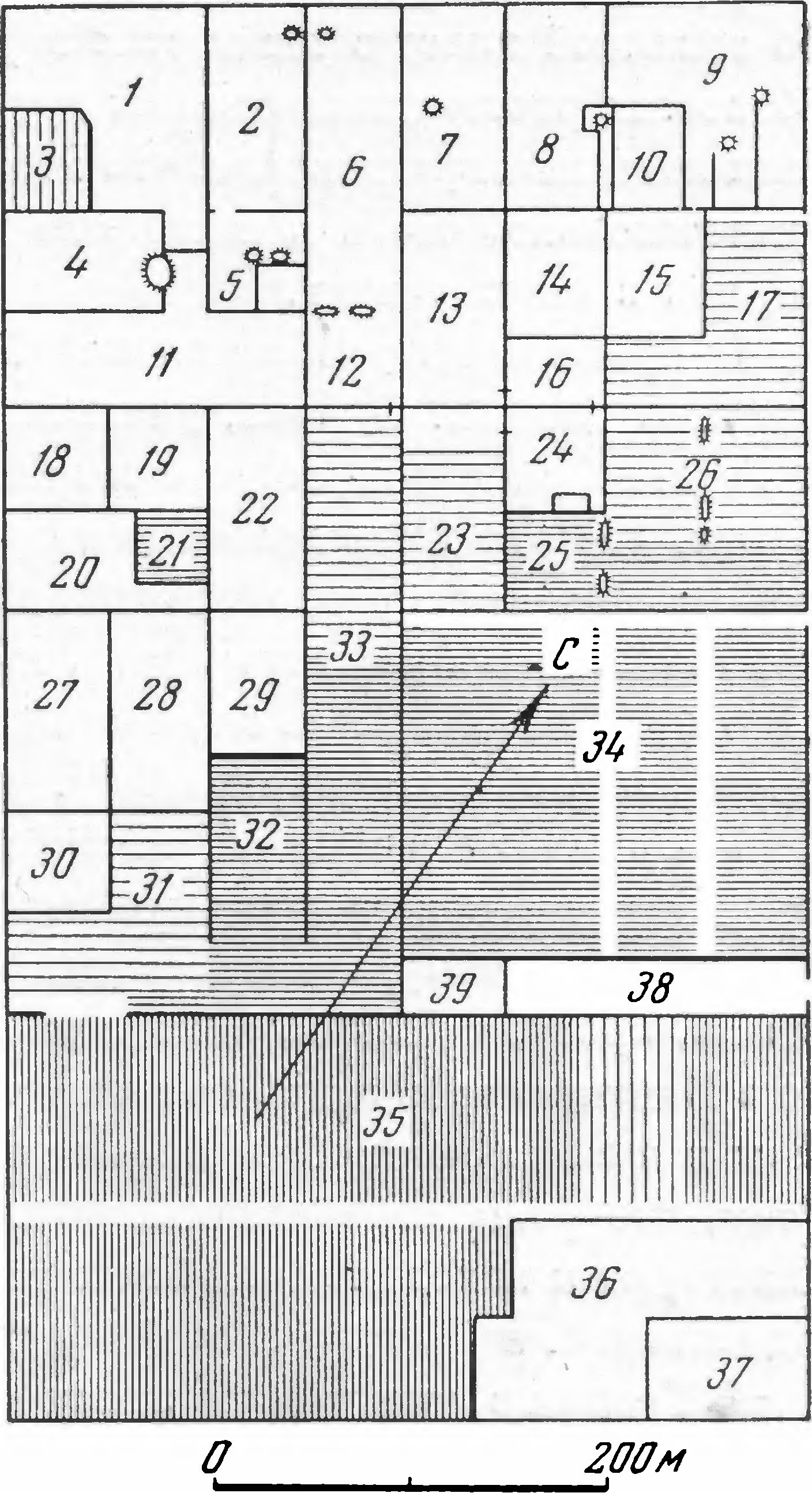 6. План клера у Круглой бухты 6. План клера у Круглой бухты