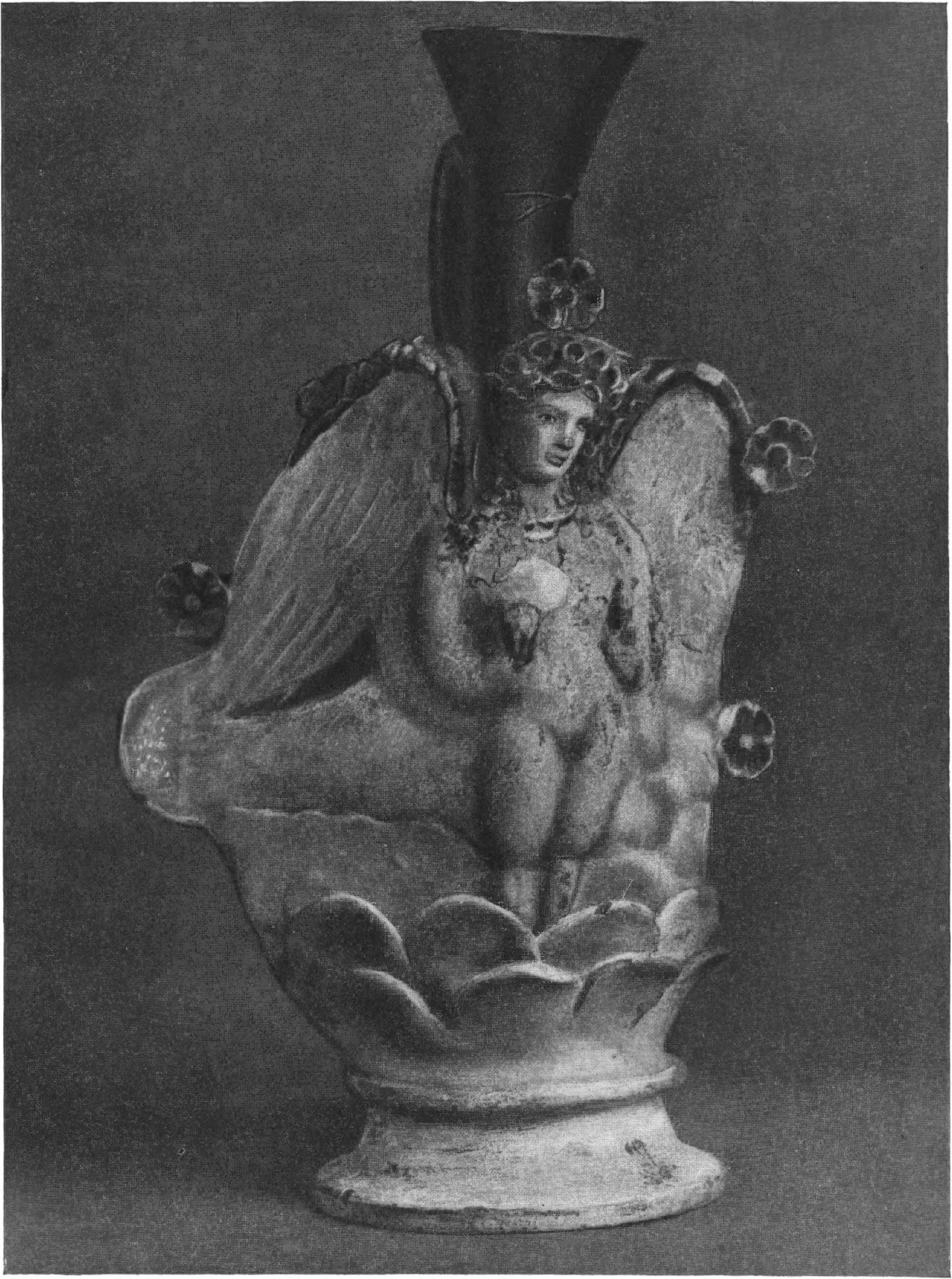 76. Фигурная ваза в виде сирены, найденная в Фанагории 76. Фигурная ваза в виде сирены, найденная в Фанагории