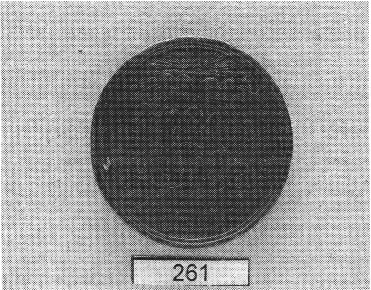 Илл. 2. Медаль «В память войны 1853—1856» темной бронзы. Аверс
