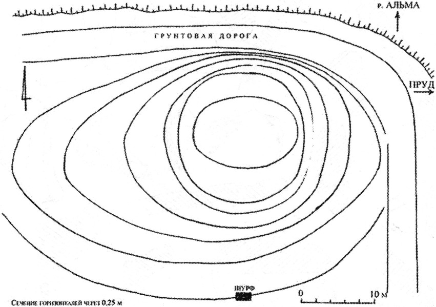 Илл. 6. Визуальная съёмка поселения Вилино (пруд) Илл. 6. Визуальная съёмка поселения Вилино (пруд)