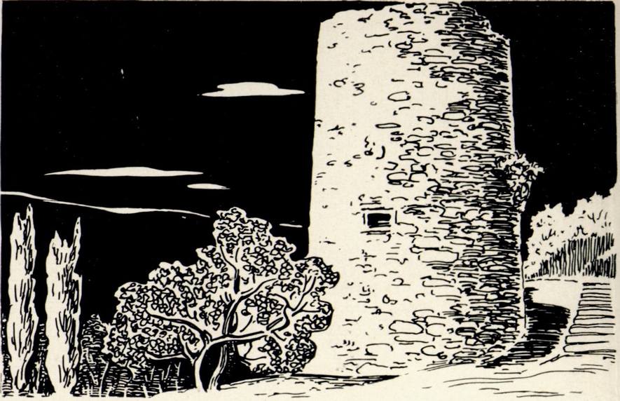 Средневековая башня в Алуште Средневековая башня в Алуште