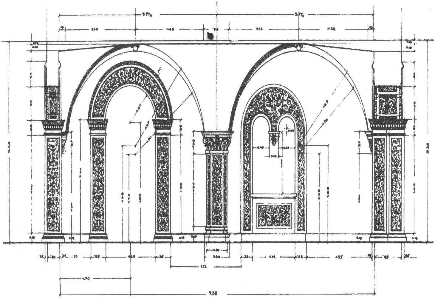 Королевский дворец на Дедине. Чертежи интерьеров. The Royal Palace in Dedinje. Interior cartoons Королевский дворец на Дедине. Чертежи интерьеров. The Royal Palace in Dedinje. Interior cartoons