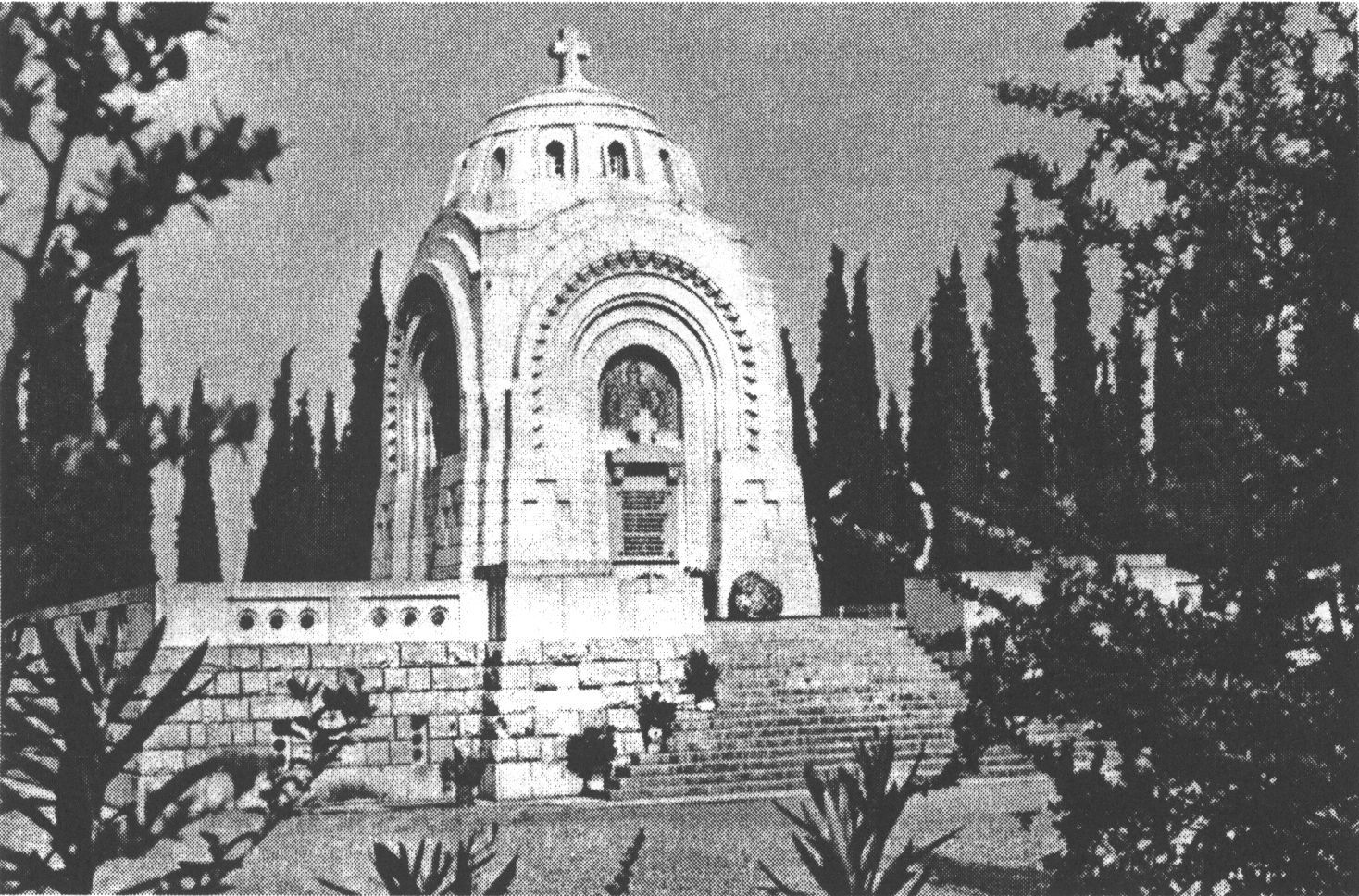 Часовня-усыпальница в Зейтинлике. The Burial-vault Chapelin Zejtinlik Часовня-усыпальница в Зейтинлике. The Burial-vault Chapelin Zejtinlik