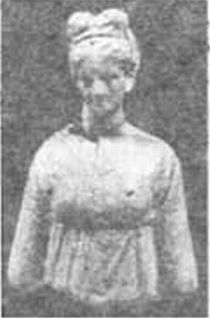 Терракотовая статуэтка богини из Херсонеса Терракотовая статуэтка богини из Херсонеса