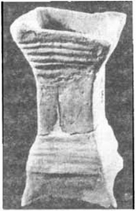 Миниатюрный терракотовый алтарик из Херсонеса