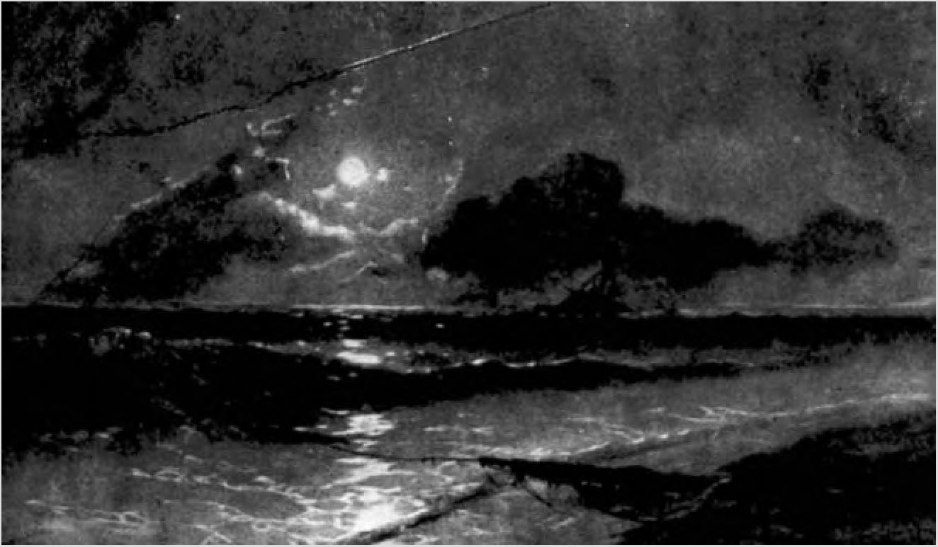 Восход луны в Феодосии. 1899 Восход луны в Феодосии. 1899