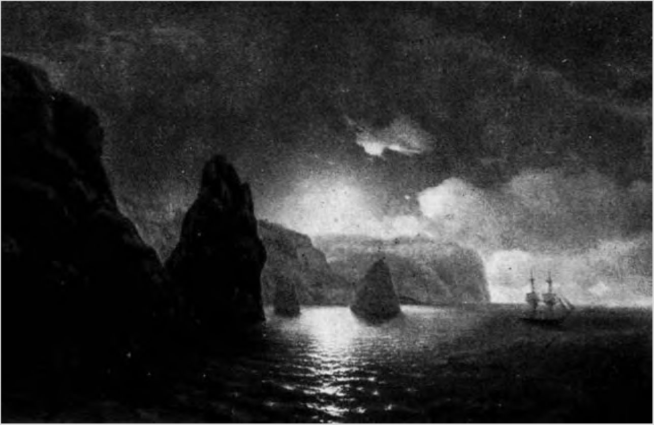 Мыс Фиолент. Георгиевский монастырь. 1846 Мыс Фиолент. Георгиевский монастырь. 1846