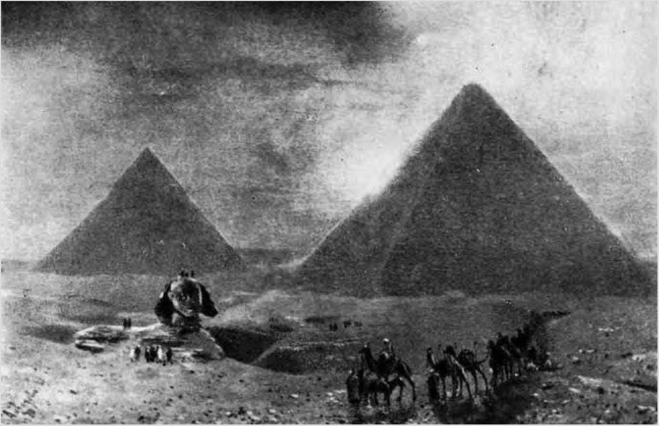 В Египте. Пирамиды. 1870-е годы В Египте. Пирамиды. 1870-е годы
