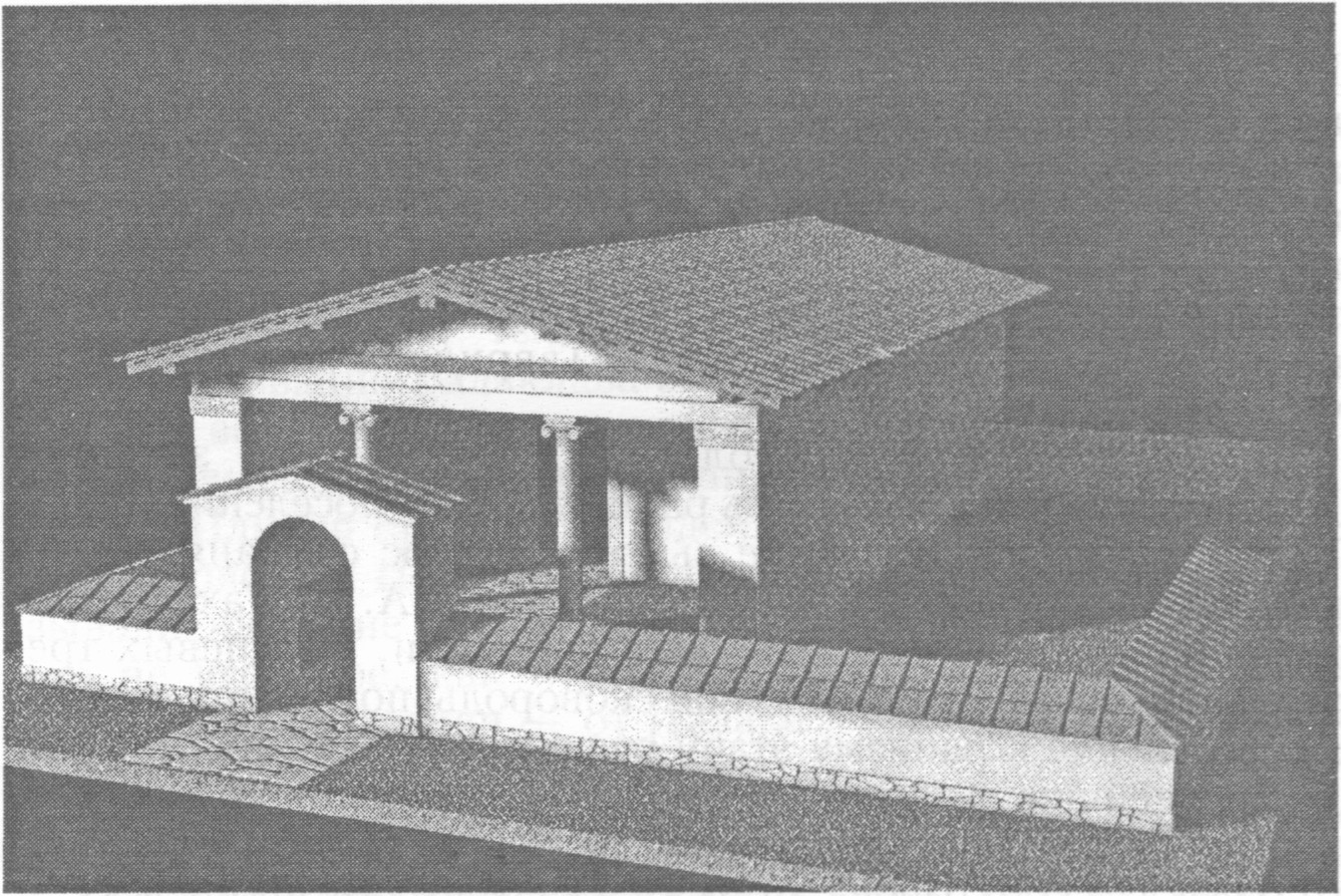 Храм Юпитера Долихена. Реконструкция Храм Юпитера Долихена. Реконструкция