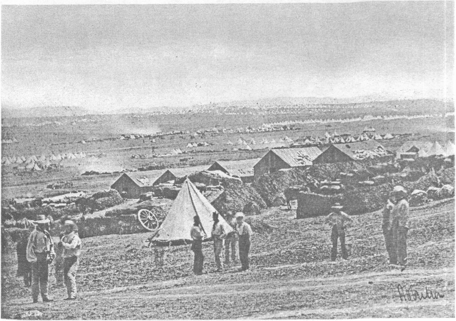 Английский лагерь. 1855 г