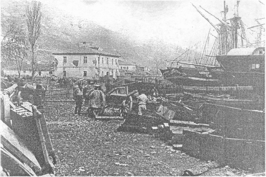 Набережная в Балаклаве. Фото Р. Фентона Набережная в Балаклаве. Фото Р. Фентона