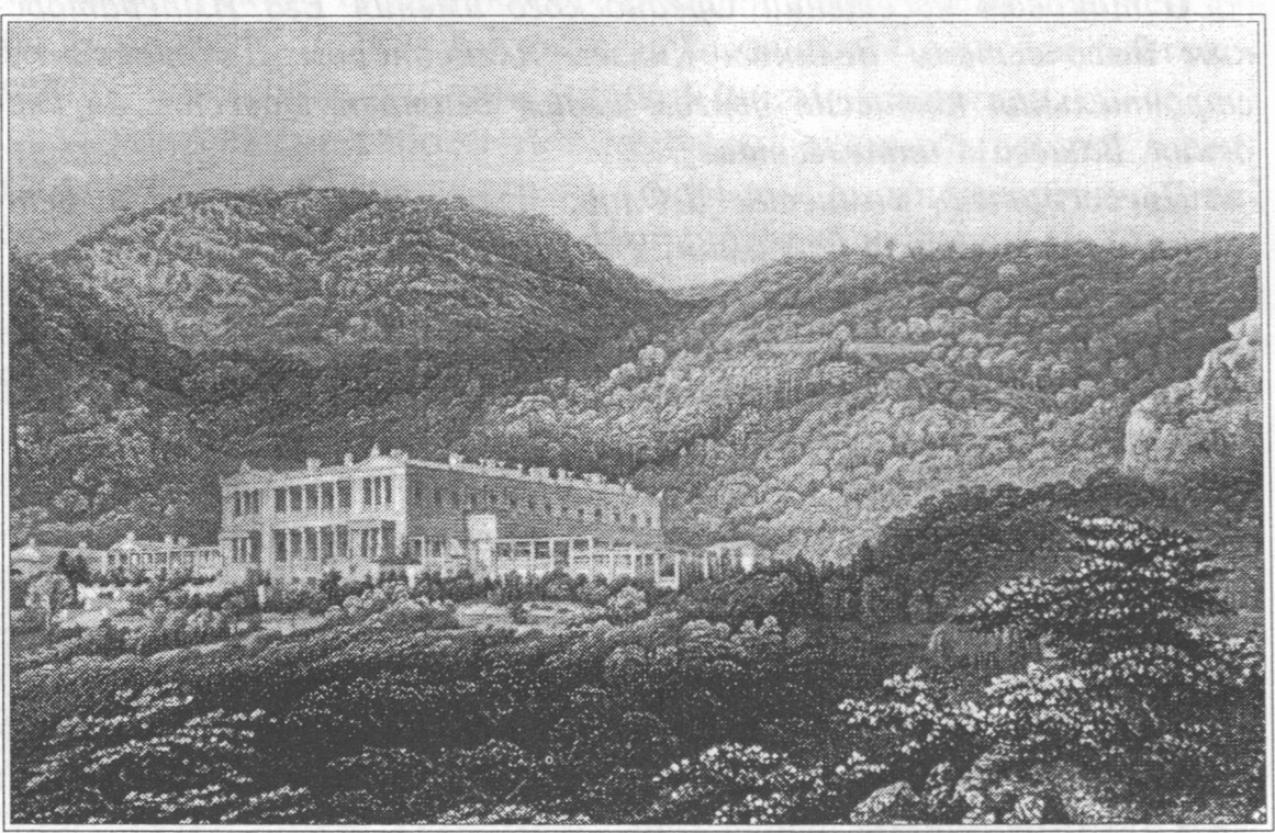 Дворец в Ореанде (литография XIX в.) Дворец в Ореанде (литография XIX в.)