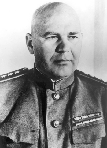 Командующий 2-й гвардейской армией генерал-полковник Г.Ф. Захаров