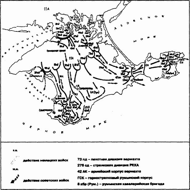 Бои за Крым (октябрь-ноябрь 1941 г.) Бои за Крым (октябрь-ноябрь 1941 г.)