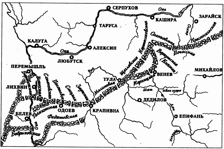 Тульский участок Большой засечной черты Тульский участок Большой засечной черты