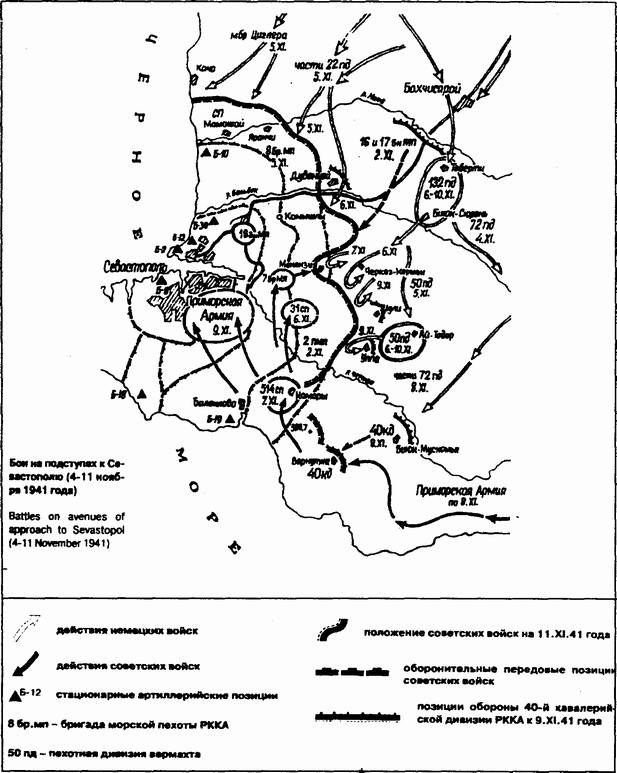 Бои за Севастополь (30 октября — 31 декабря 1941 г.) Бои за Севастополь (30 октября — 31 декабря 1941 г.)