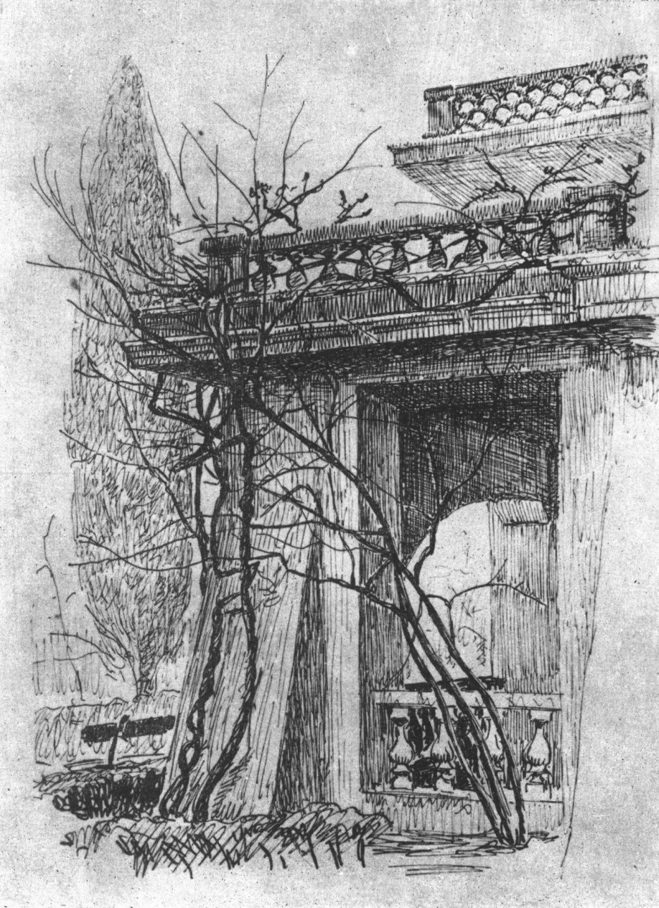 Балконы и нижняя веранда в зимнее время Балконы и нижняя веранда в зимнее время