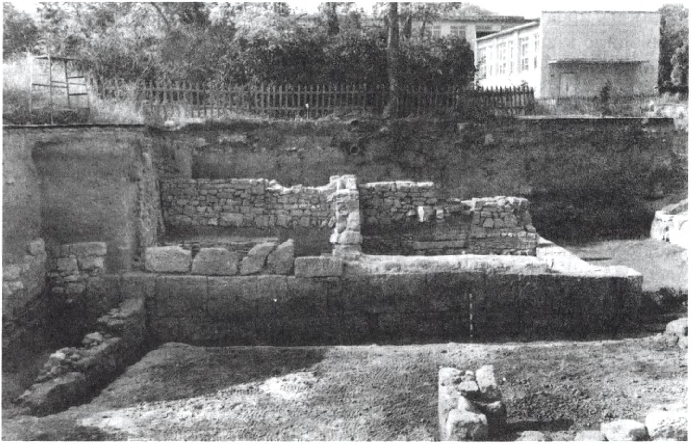 Крепостная стена 70-х гг. V в. до н. э.