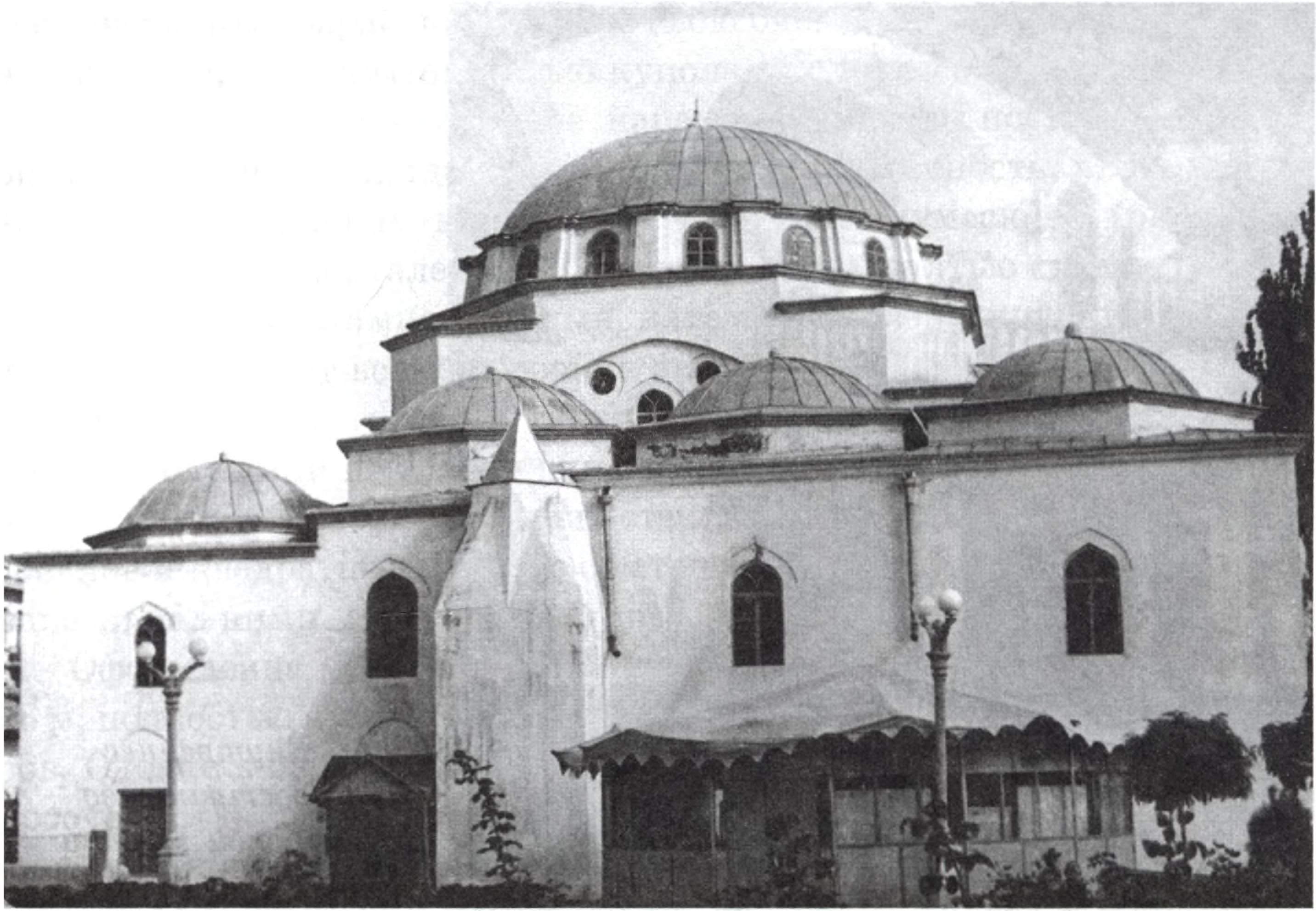 Ханская мечеть. Вид с запада. 20—30-е гг. XX в.
