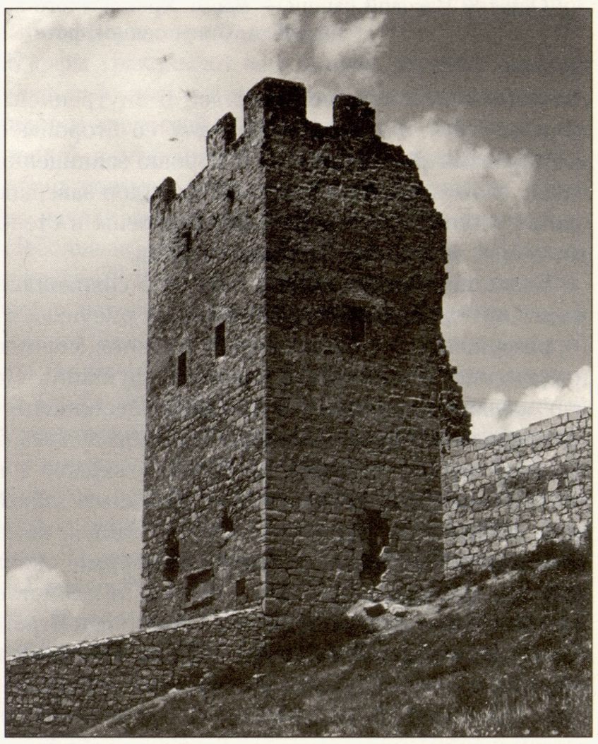 Вторая башня восточного фланга цитадели — т.н. «башня Криско». Современное фото