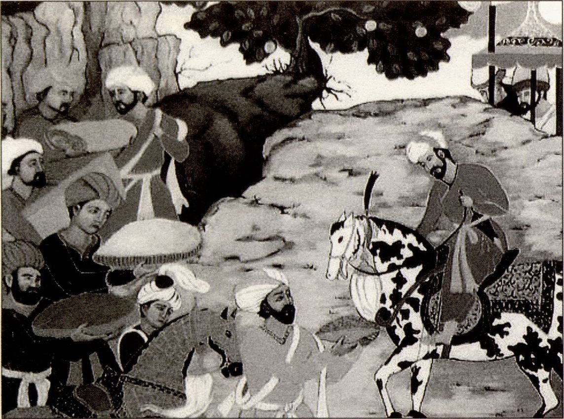 Турецкая знать. Османская миниатюра XVIII в Турецкая знать. Османская миниатюра XVIII в