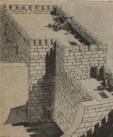 Северная башня акрополя (IV в. до н. э.). Реконструкция В.П. Толстикова Северная башня акрополя (IV в. до н. э.). Реконструкция В.П. Толстикова