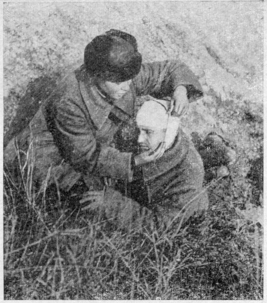 Перевязка раненого на переднем крае Перевязка раненого на переднем крае