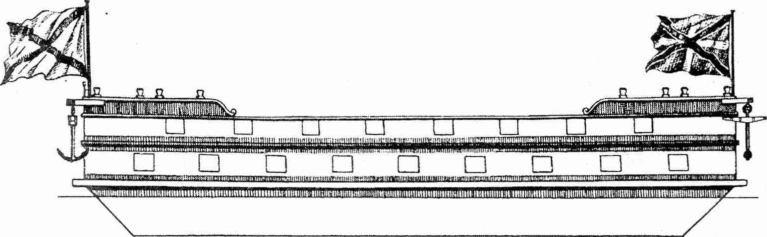44-пушечный прам Азовской флотилии 44-пушечный прам Азовской флотилии