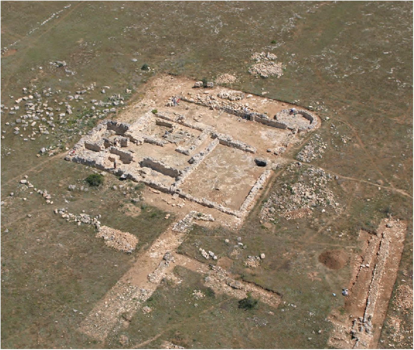 110. Гераклейский полуостров, усадьба с круглой постройкой 110. Гераклейский полуостров, усадьба с круглой постройкой