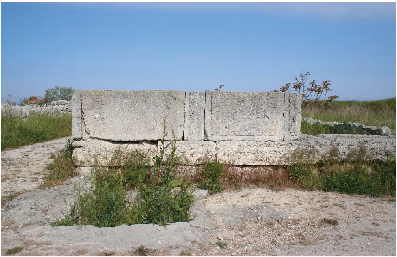 16. Эллинистический дом на главной улице, фрагмент стены 16. Эллинистический дом на главной улице, фрагмент стены