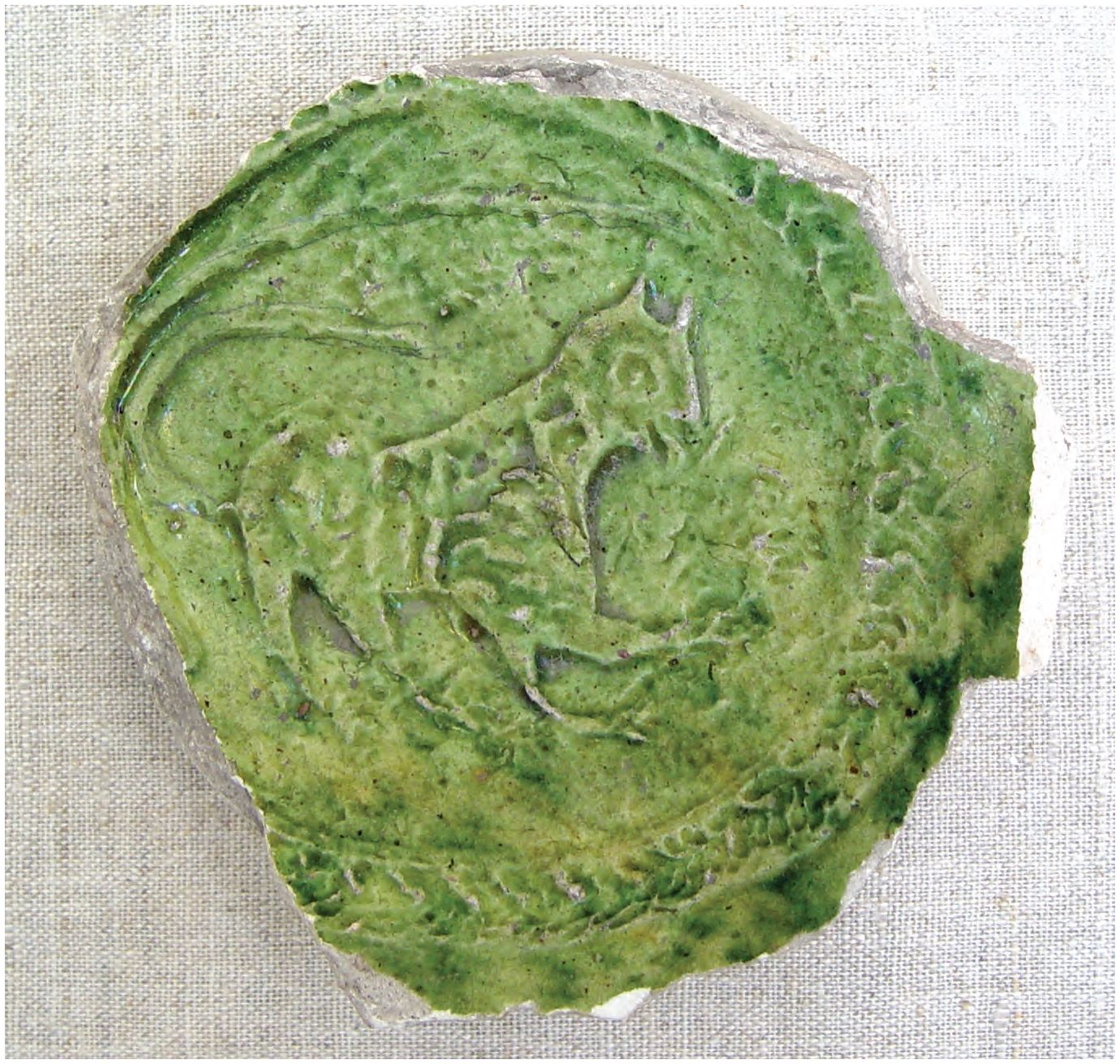 76. Фрагменты импортных белоглиняных сосудов, IX—X вв. 76. Фрагменты импортных белоглиняных сосудов, IX—X вв.