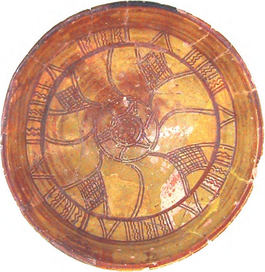 88. Монохромная глазурованная чаша, местное производство, XIV в. 88. Монохромная глазурованная чаша, местное производство, XIV в.