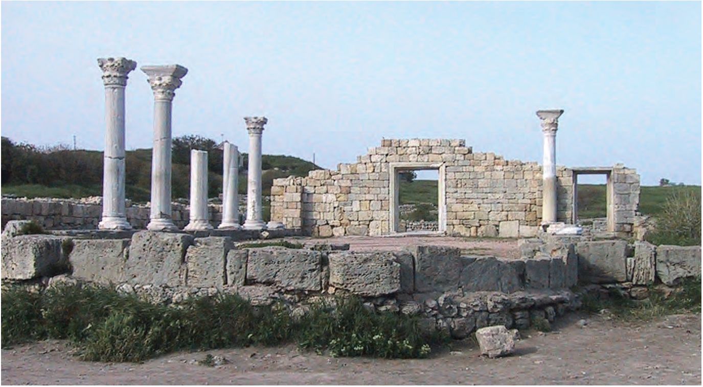 3. Базилика 1935 г., вид с востока 3. Базилика 1935 г., вид с востока