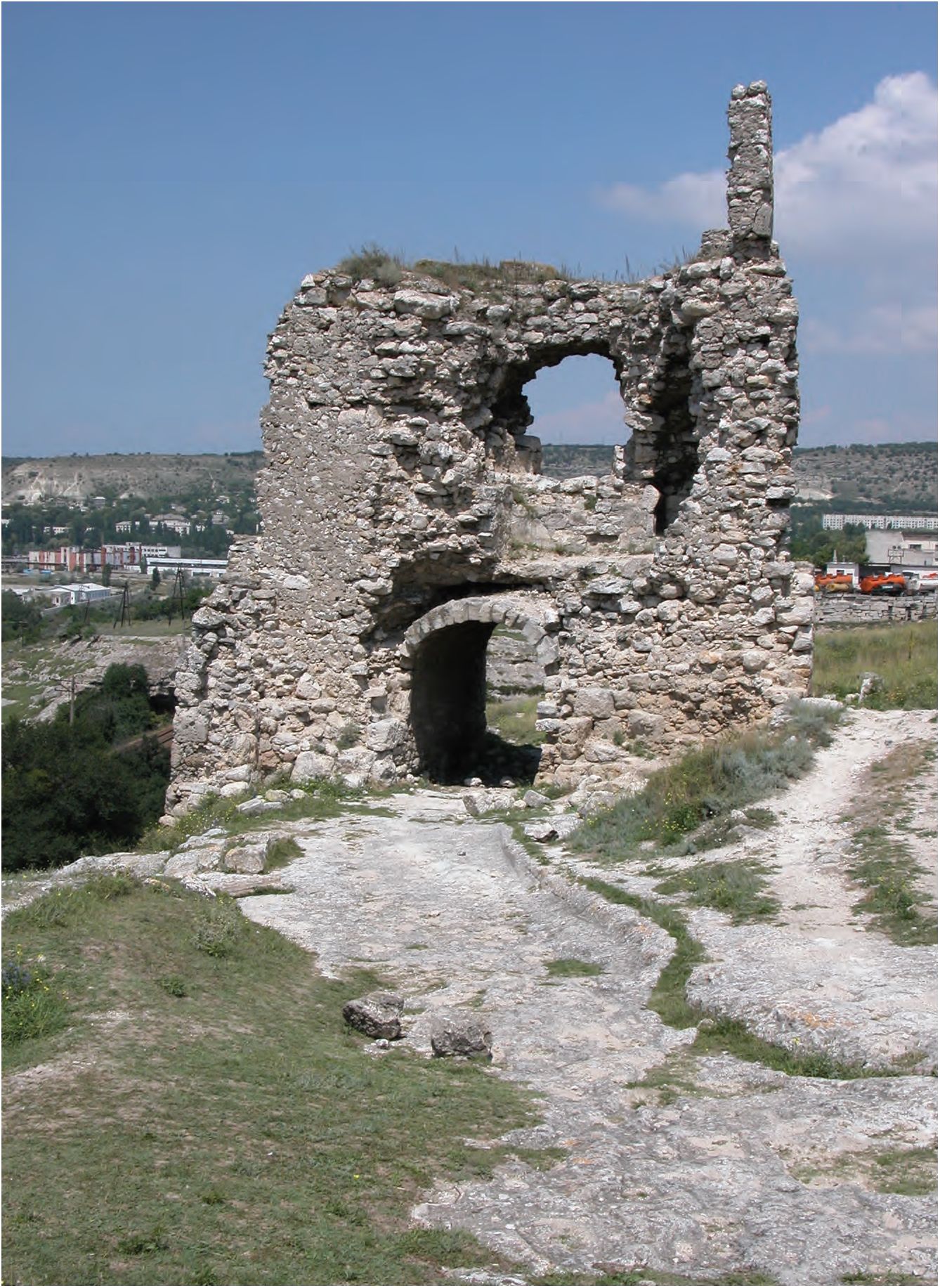 55. Надвратная башня Каламиты со стороны города 55. Надвратная башня Каламиты со стороны города