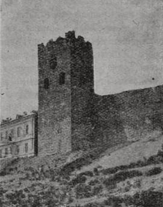 Феодосия. Генуэзская башня Феодосия. Генуэзская башня