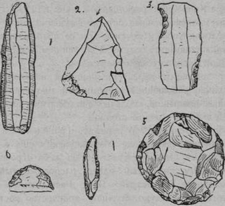 Кремневые орудия стоянки Кук-Рек Кремневые орудия стоянки Кук-Рек
