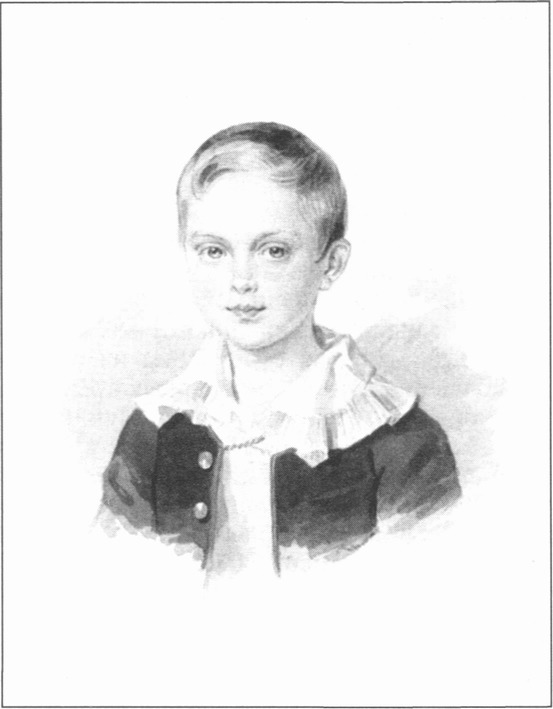 П. Соколов. Портрет цесаревича Александра Николаевича (1829). Бумага, акварель. Лист из альбома императрицы Александры Федоровны. ГАРФ П. Соколов. Портрет цесаревича Александра Николаевича (1829). Бумага, акварель. Лист из альбома императрицы Александры Федоровны. ГАРФ