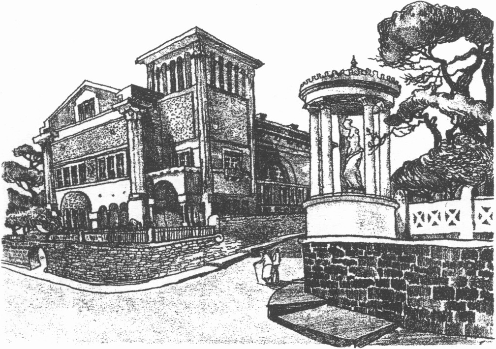 Феодосия. Загородная вилла С. Крыма. 1998 г Феодосия. Загородная вилла С. Крыма. 1998 г