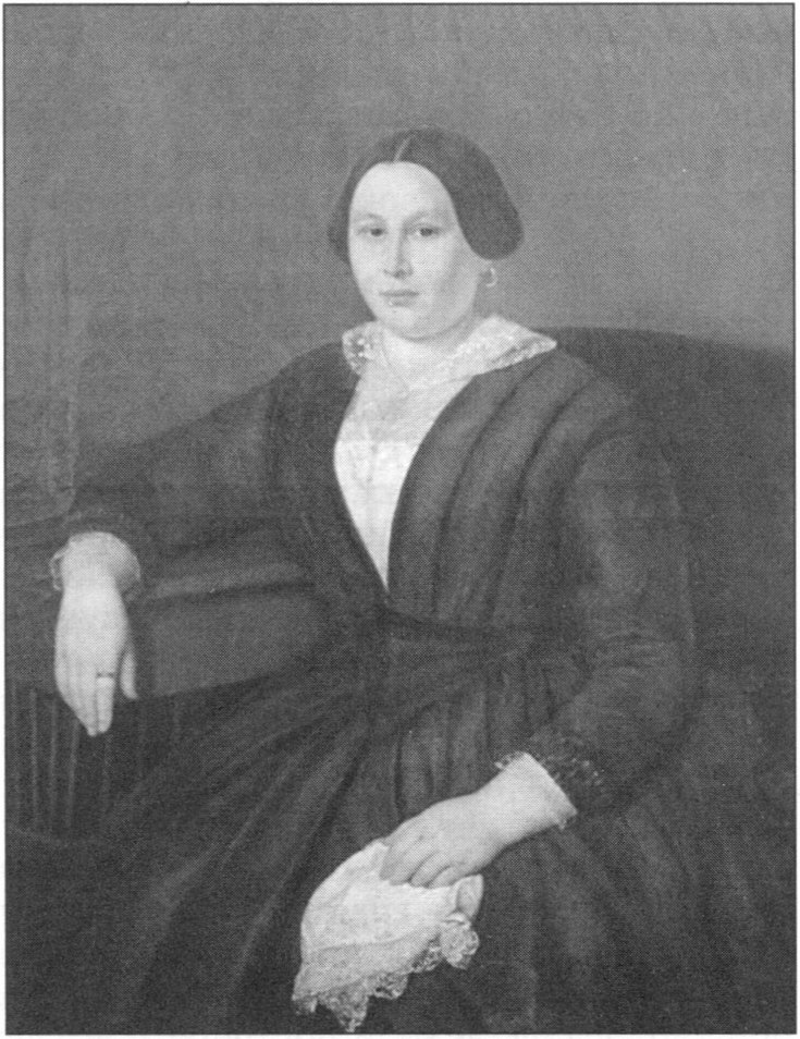 Е.К. Рукавишникова. Портрет работы неизвестного художника (нач. 1860-х). Х., м. 93 х71 см. Собрание Е.Ф. Гиппиус. Воспроизводится впервые Е.К. Рукавишникова. Портрет работы неизвестного художника (нач. 1860-х). Х., м. 93 х71 см. Собрание Е.Ф. Гиппиус. Воспроизводится впервые