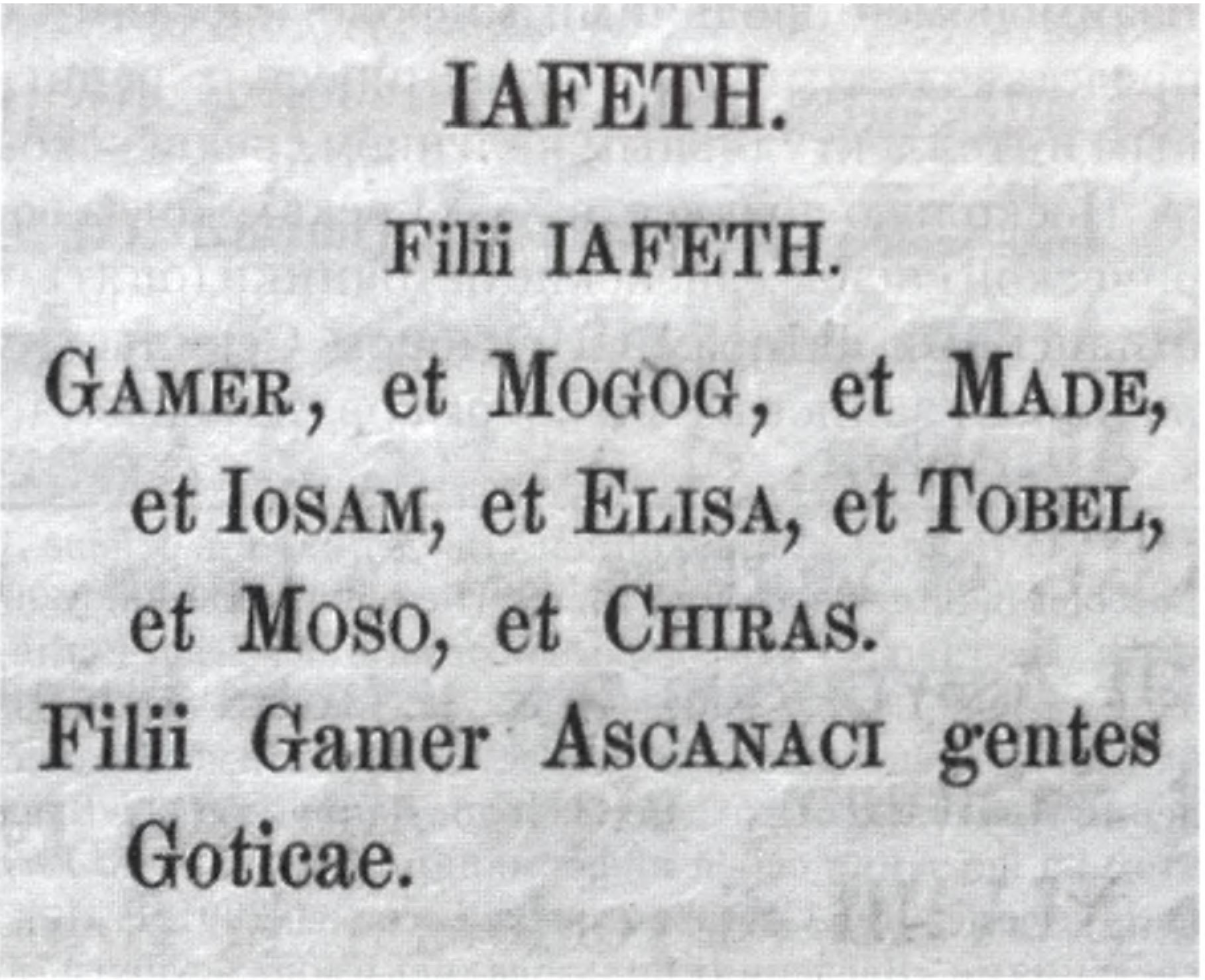 Ascanaci gentes Goticae. Отрывок из «Введения» в хронику Евсевия Памфила в ее переработке, осуществленной Св. Иеронимом (издание 1875 года) Ascanaci gentes Goticae. Отрывок из «Введения» в хронику Евсевия Памфила в ее переработке, осуществленной Св. Иеронимом (издание 1875 года)
