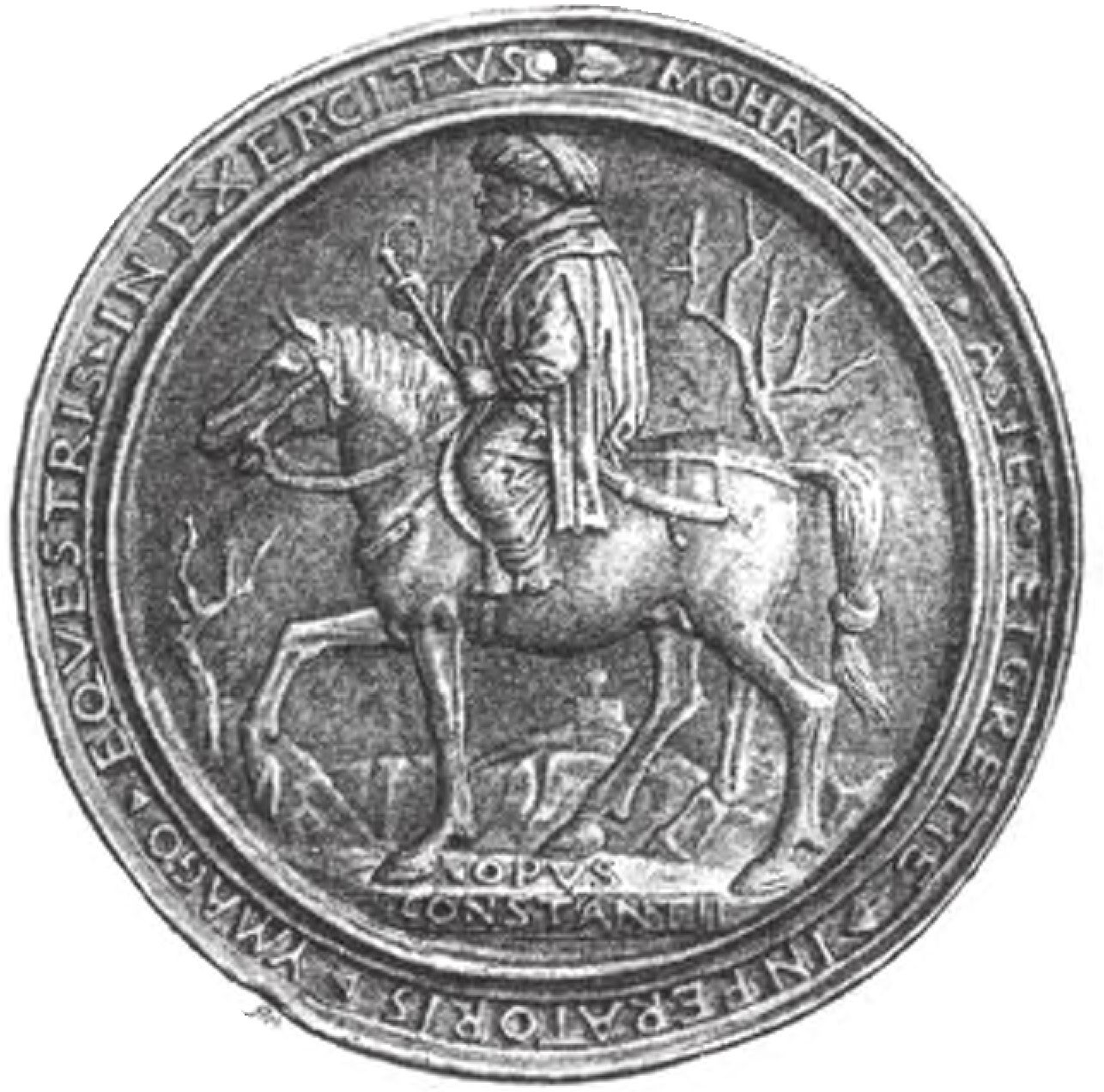 Турецкий султан Мехмед II Завоеватель (1432—1481). В его правление был захвачен Константинополь, Крым и часть Балкан Турецкий султан Мехмед II Завоеватель (1432—1481). В его правление был захвачен Константинополь, Крым и часть Балкан