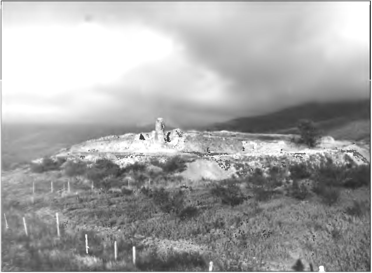 Рис. 36. Замок Фуна в ходе археологических работ. Вид с востока (фото 1983 г.) Рис. 36. Замок Фуна в ходе археологических работ. Вид с востока (фото 1983 г.)