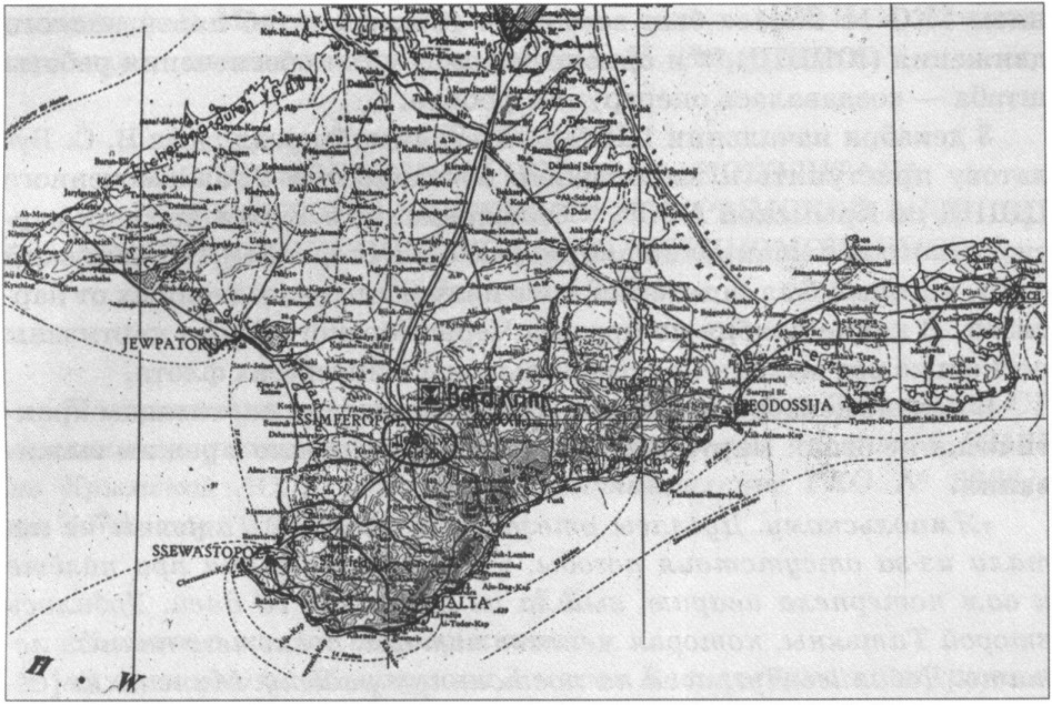 Обстановка в Крыму по состоянию на 1 декабря 1942 года Обстановка в Крыму по состоянию на 1 декабря 1942 года