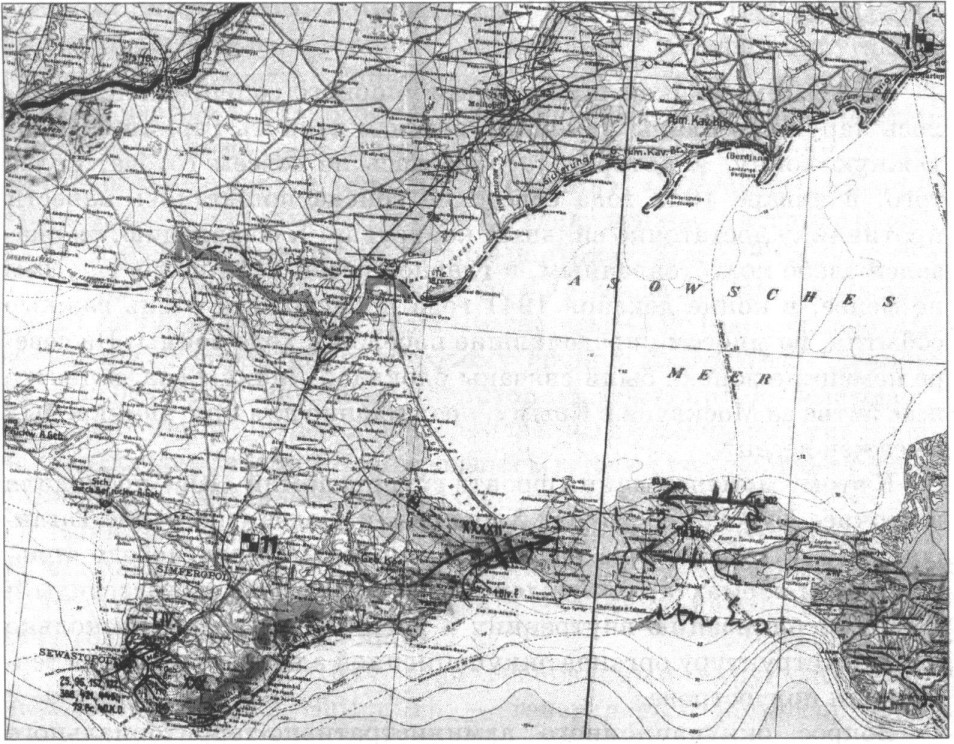 Обстановка в Крыму по состоянию на 28 декабря 1941 года Обстановка в Крыму по состоянию на 28 декабря 1941 года