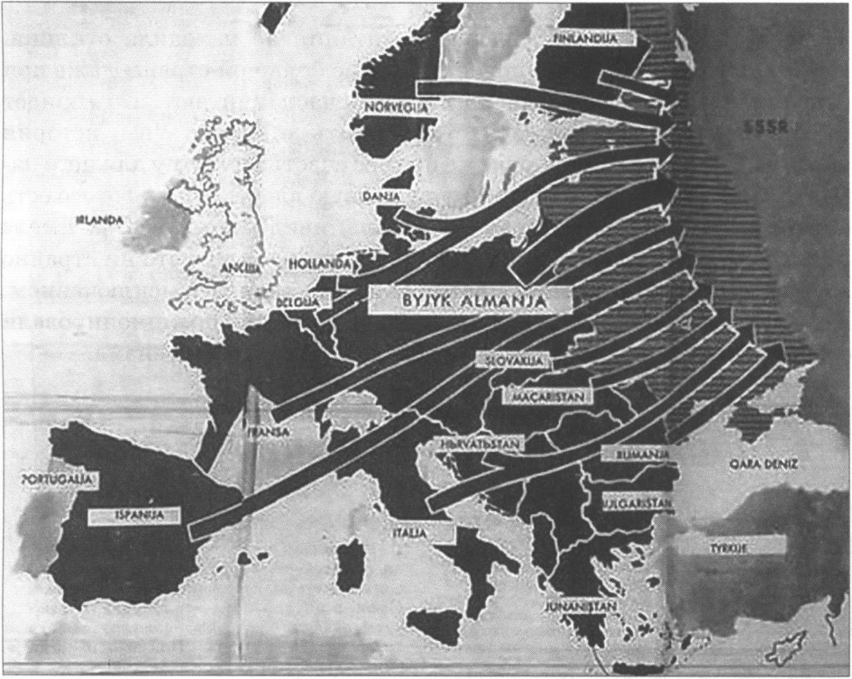 Немецкий плакат времён войны Немецкий плакат времён войны