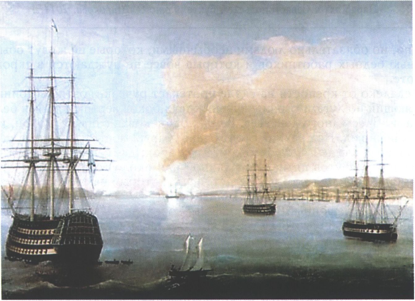 К. Круговихин. Корабль «Париж» на Севастопольском рейде. Х., м. 1843 г. Центральный Военно-морской музей, Санкт-Петербург К. Круговихин. Корабль «Париж» на Севастопольском рейде. Х., м. 1843 г. Центральный Военно-морской музей, Санкт-Петербург