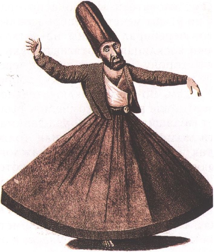 Дервиш. Литография с рисунка из коллекции У. Гамильтона. XIX в. Дервиш. Литография с рисунка из коллекции У. Гамильтона. XIX в.